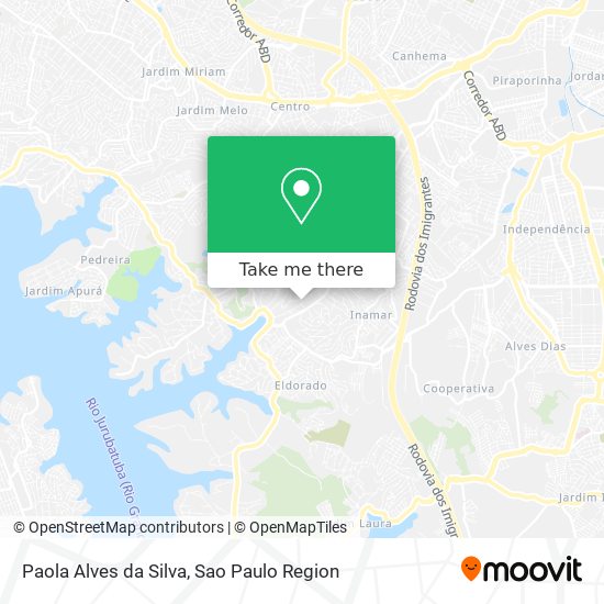 Mapa Paola Alves da Silva