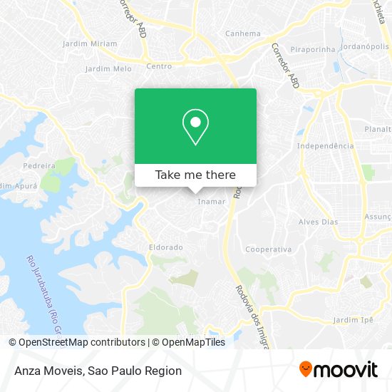 Anza Moveis map