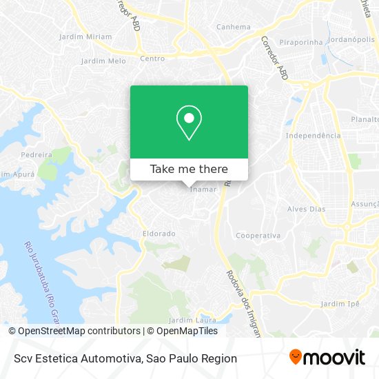 Scv Estetica Automotiva map