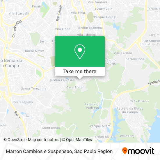 Marron Cambios e Suspensao map