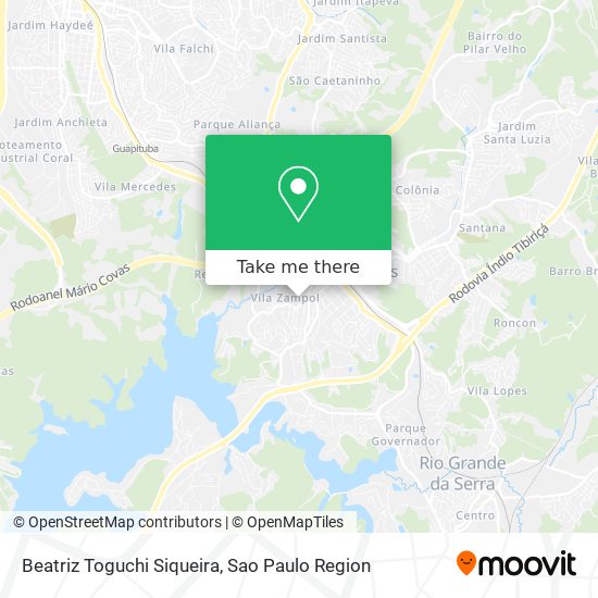 Beatriz Toguchi Siqueira map