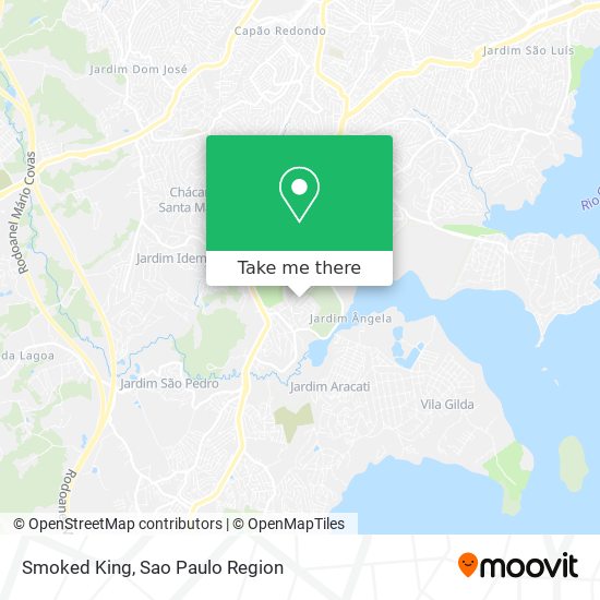 Smoked King map