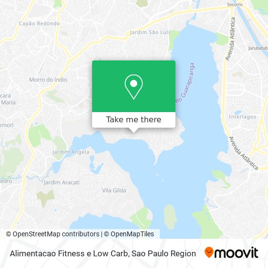 Alimentacao Fitness e Low Carb map