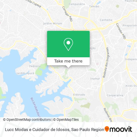 Mapa Lucc Modas e Cuidador de Idosos