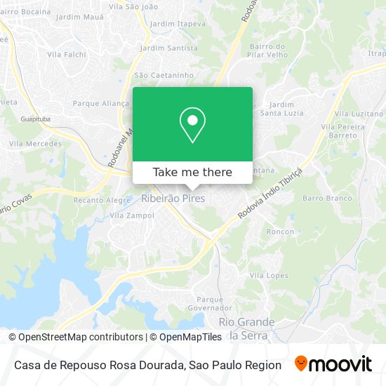 Casa de Repouso Rosa Dourada map