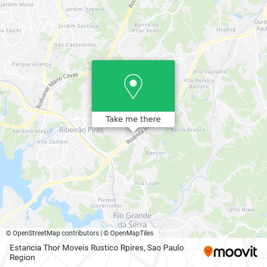 Estancia Thor Moveis Rustico Rpires map