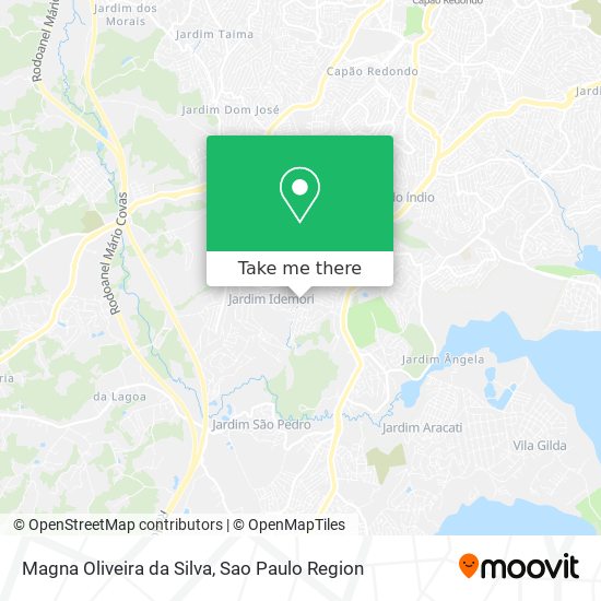 Mapa Magna Oliveira da Silva