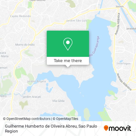 Guilherme Humberto de Oliveira Abreu map