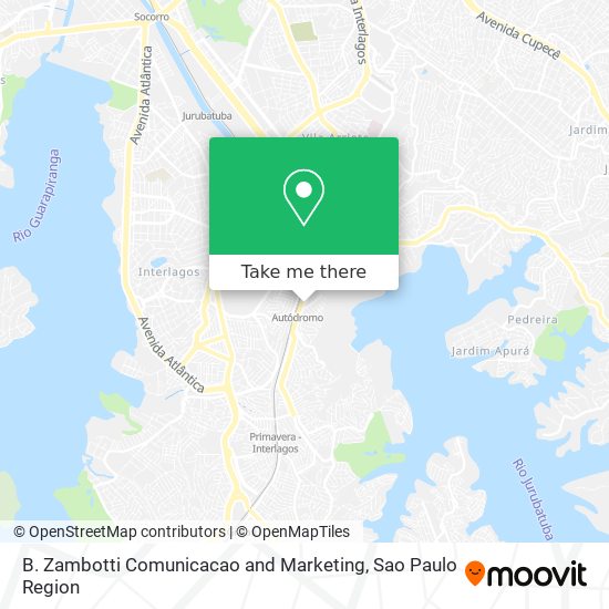 B. Zambotti Comunicacao and Marketing map