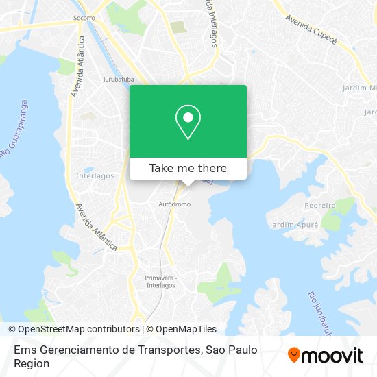 Ems Gerenciamento de Transportes map