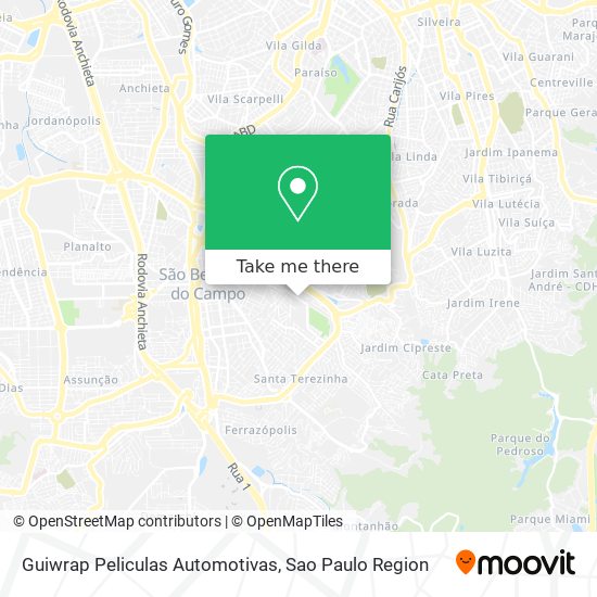 Guiwrap Peliculas Automotivas map