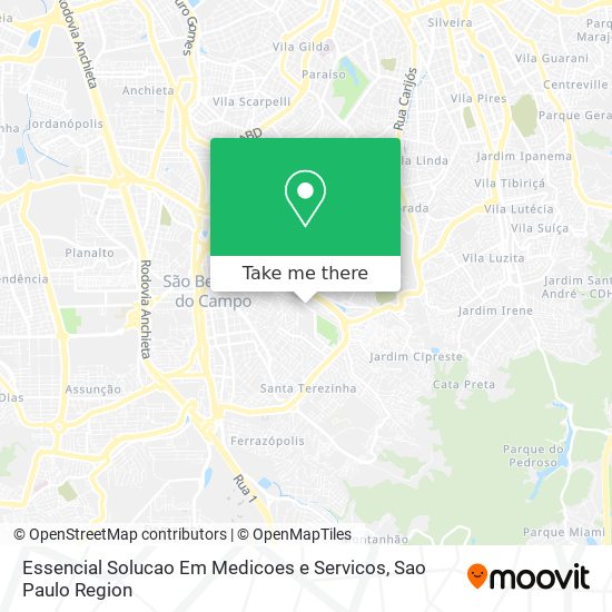 Essencial Solucao Em Medicoes e Servicos map