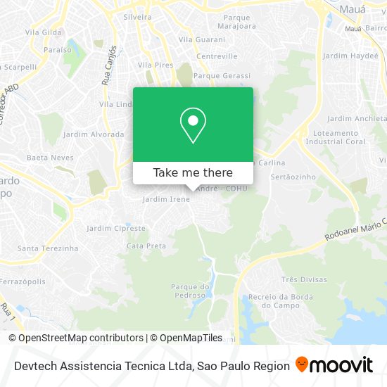 Devtech Assistencia Tecnica Ltda map