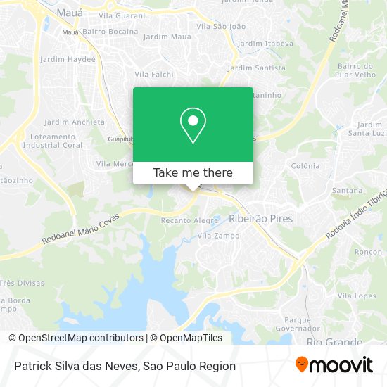 Mapa Patrick Silva das Neves