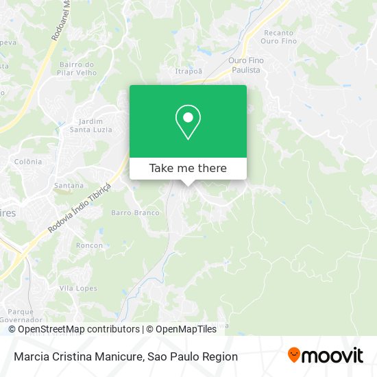 Marcia Cristina Manicure map