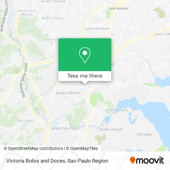 Victoria Bolos and Doces map