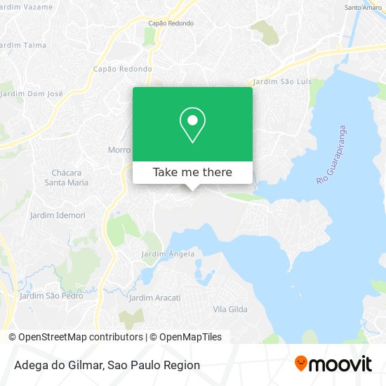 Adega do Gilmar map