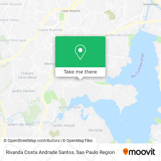 Rivanda Costa Andrade Santos map