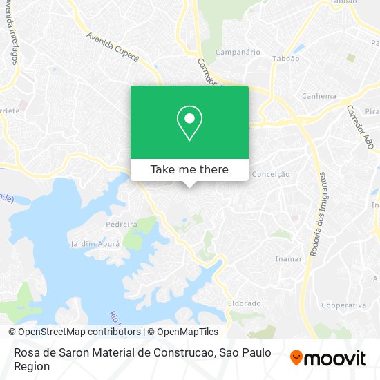 Rosa de Saron Material de Construcao map
