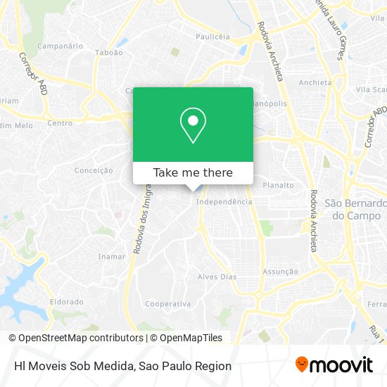 Hl Moveis Sob Medida map