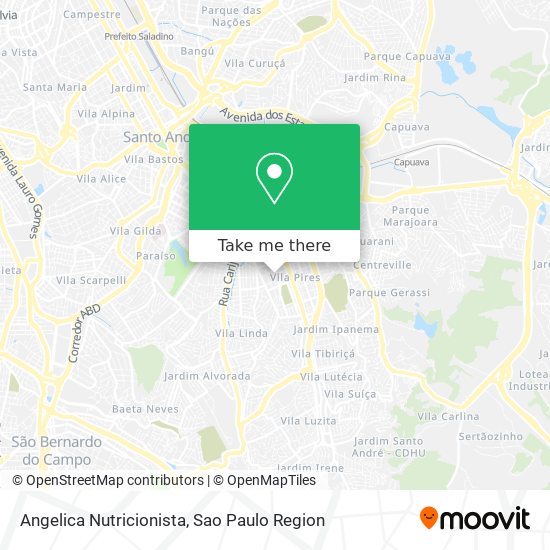 Angelica Nutricionista map