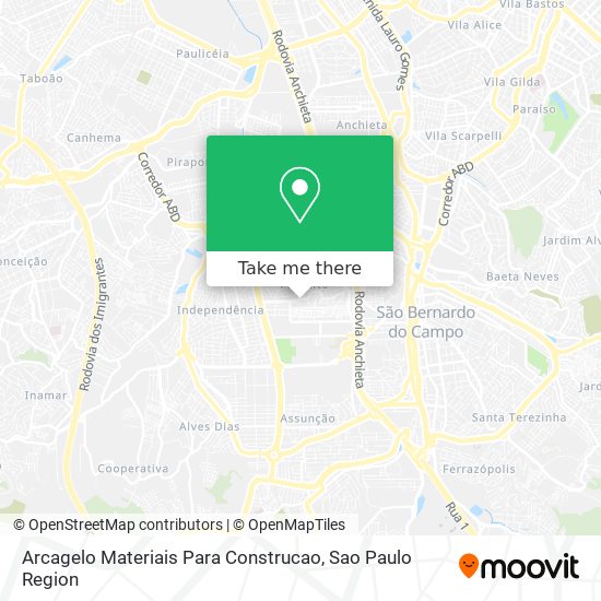 Arcagelo Materiais Para Construcao map