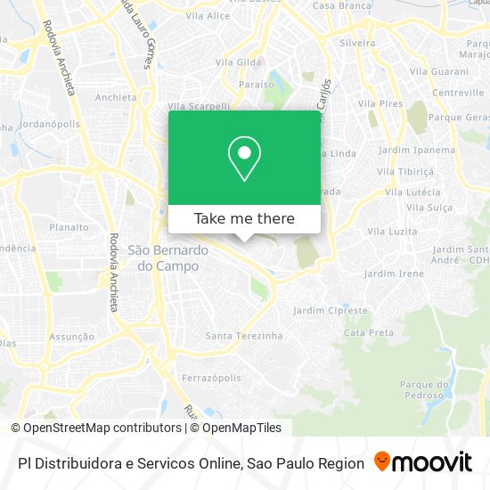 Pl Distribuidora e Servicos Online map