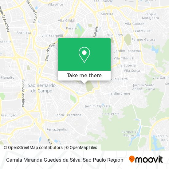 Camila Miranda Guedes da Silva map