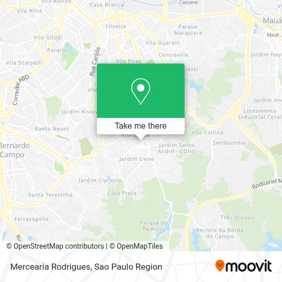 Mercearia Rodrigues map