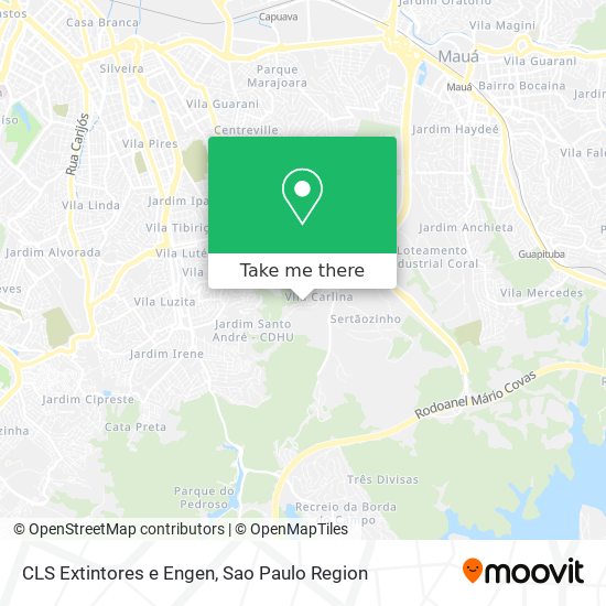 CLS Extintores e Engen map