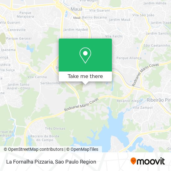 La Fornalha Pizzaria map