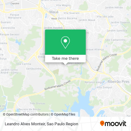 Leandro Alves Monteir map