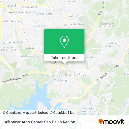 Mapa Ailtoncar Auto Center