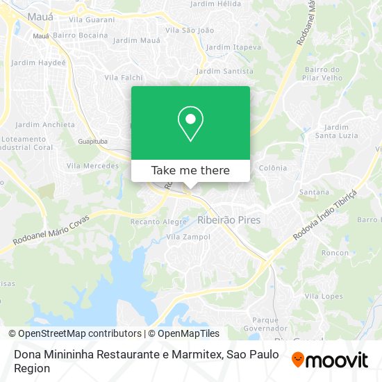 Dona Minininha Restaurante e Marmitex map