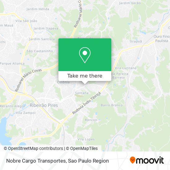 Nobre Cargo Transportes map