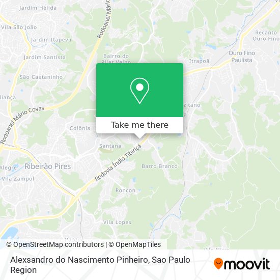 Alexsandro do Nascimento Pinheiro map