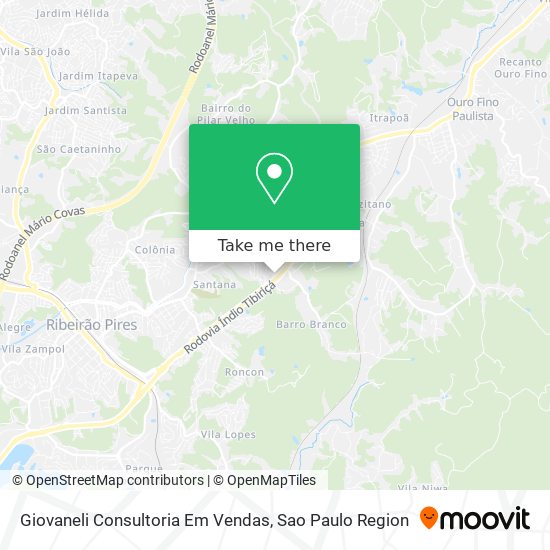 Mapa Giovaneli Consultoria Em Vendas