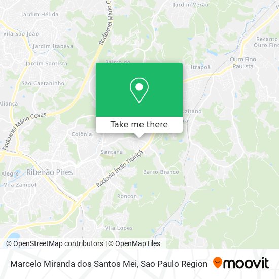 Marcelo Miranda dos Santos Mei map