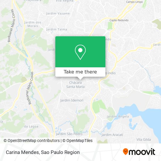 Mapa Carina Mendes