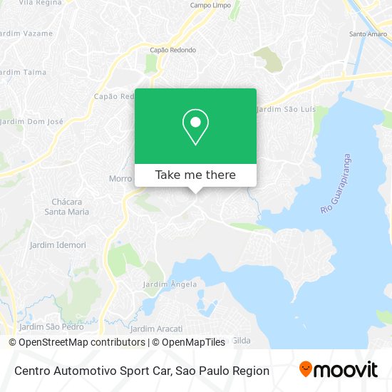 Centro Automotivo Sport Car map