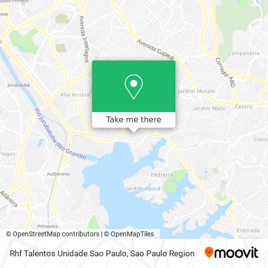 Mapa Rhf Talentos Unidade Sao Paulo