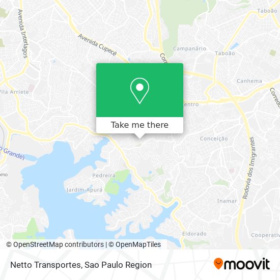 Netto Transportes map