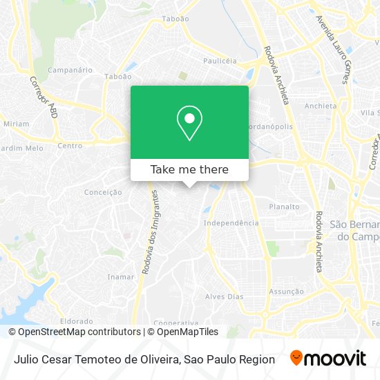 Mapa Julio Cesar Temoteo de Oliveira