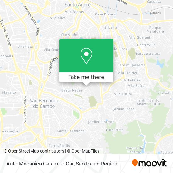 Auto Mecanica Casimiro Car map