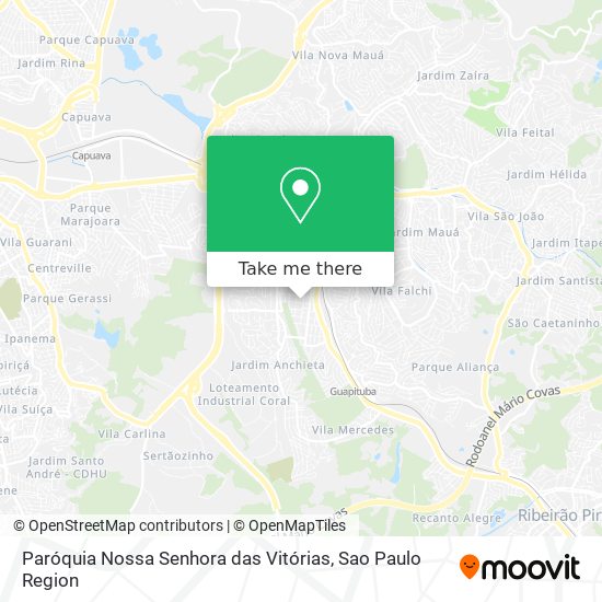 Paróquia Nossa Senhora das Vitórias map