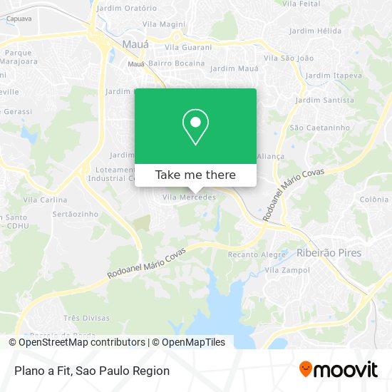 Plano a Fit map