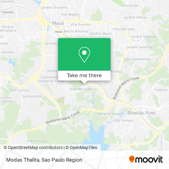 Mapa Modas Thalita