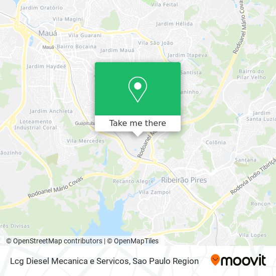 Lcg Diesel Mecanica e Servicos map