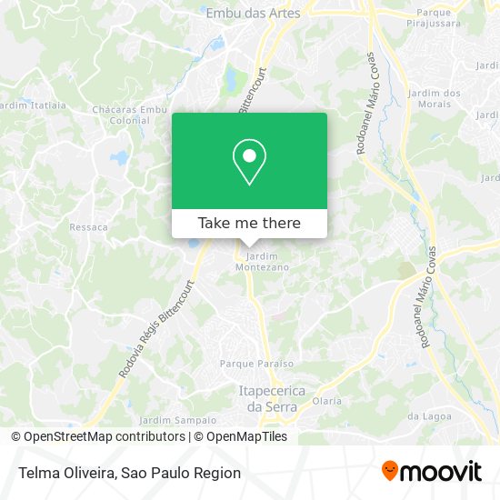 Telma Oliveira map