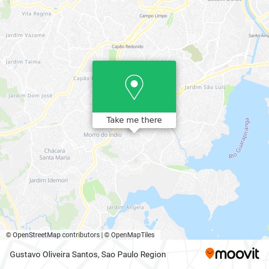 Gustavo Oliveira Santos map